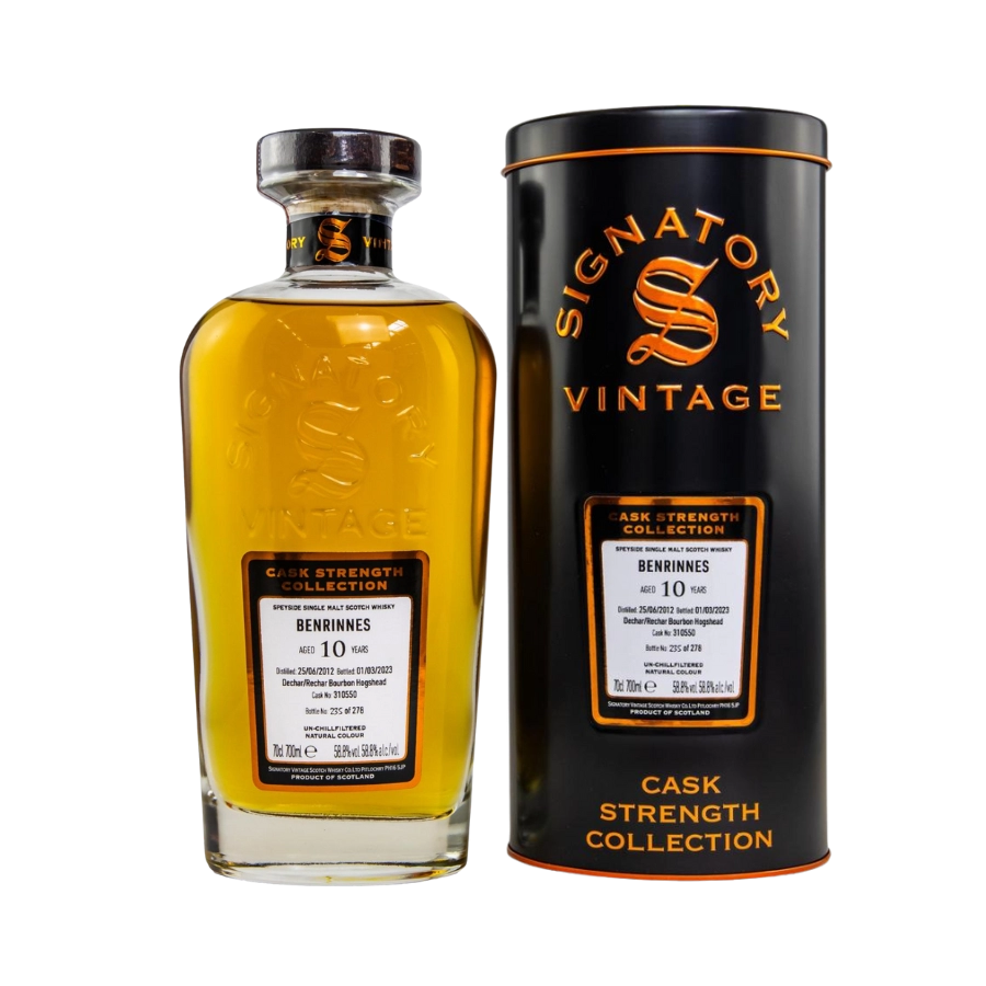 Rượu Whisky Benrinnes 10 Year Old Cask Strength Collection Signatory Vintage 2012