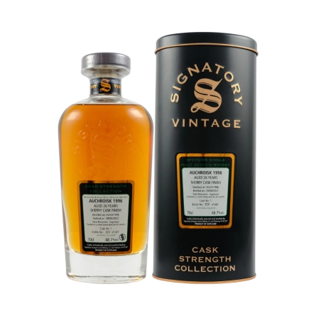 Rượu Whisky Auchroisk 26 Year Old Cask Strength Collection Signatory Vintage 1996