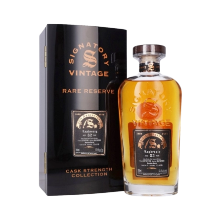 Rượu Whisky Laphroaig 32 Year Old 35th Anniversary Signatory Vintage 1990