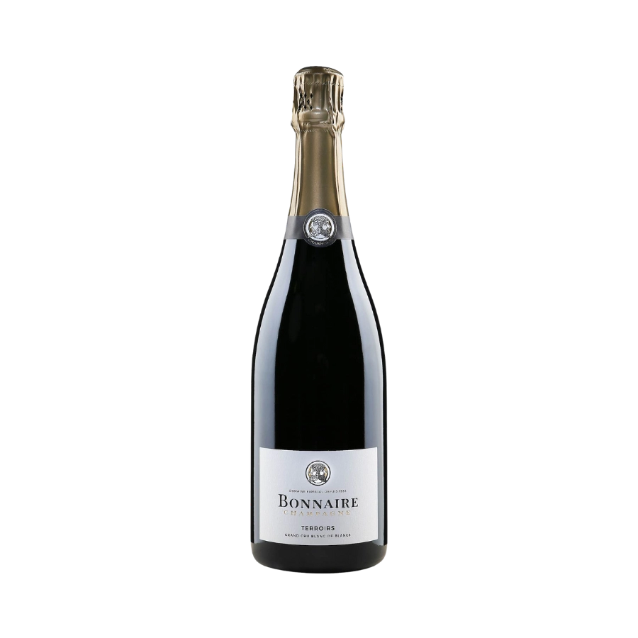 Rượu Champagne Pháp Bonnaire Terroirs Grand Cru Blanc de Blanc