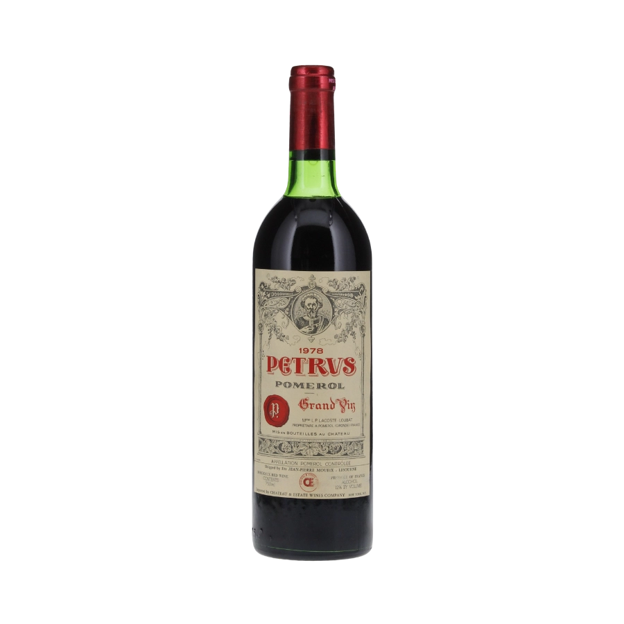 Rượu Vang Đỏ Pháp Chateau Petrus Pomerol 1978