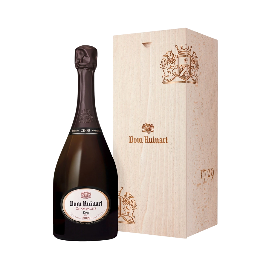 Rượu Champagne Pháp Dom Ruinart Rose 2009