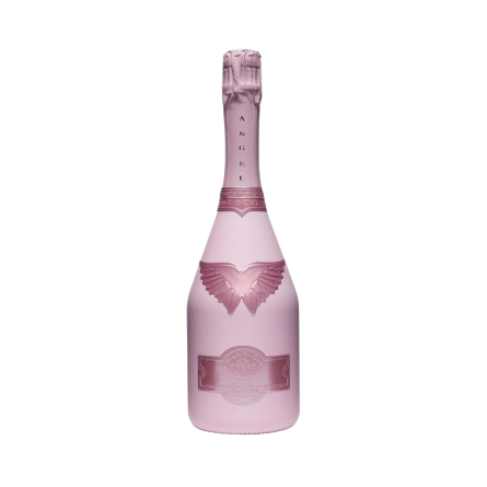 Rượu Champagne Pháp Angel Champagne NV Demi Sec Rose