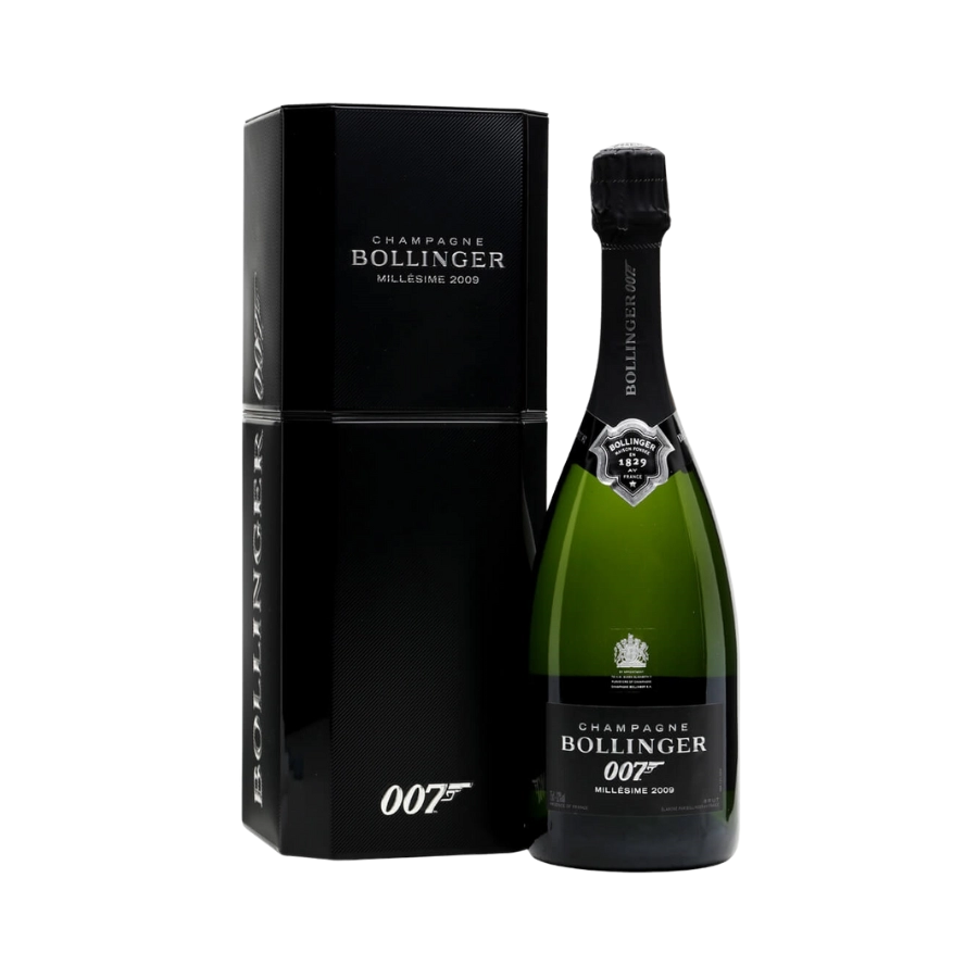 Rượu Champagne Pháp Bollinger James Bond 007 Millesime 2009
