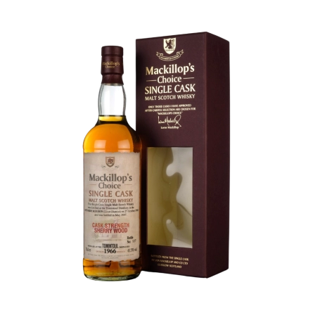 Rượu Whisky Tomintoul 40 Year Old Cask Strength Mackillop's Choice 1966
