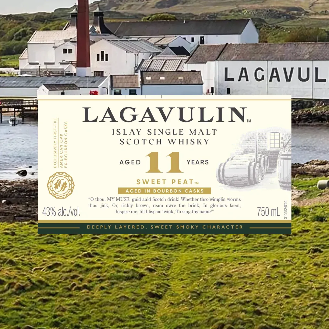 Lagavulin Ra Mắt Phiên Bản Mới 11 Year Old Sweet Peat