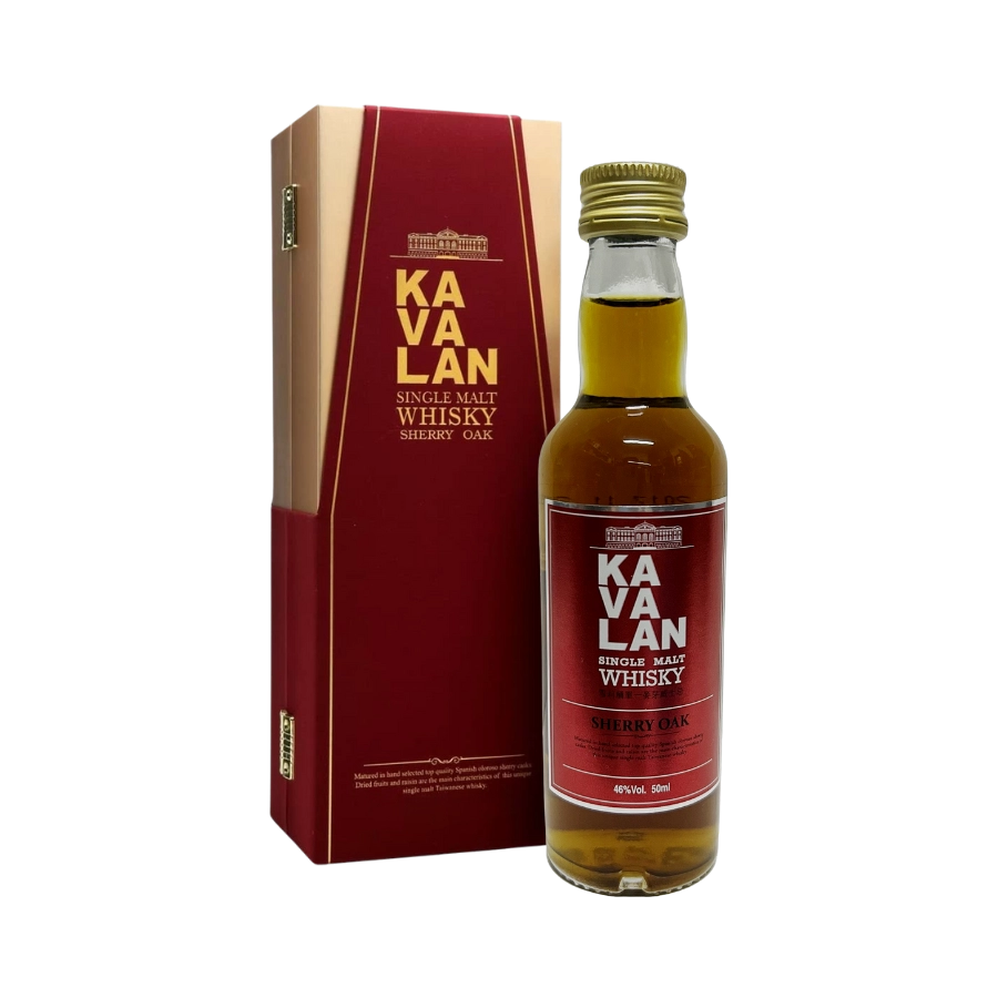 Rượu Whisky Kavalan Sherry Oak Matured 50ml
