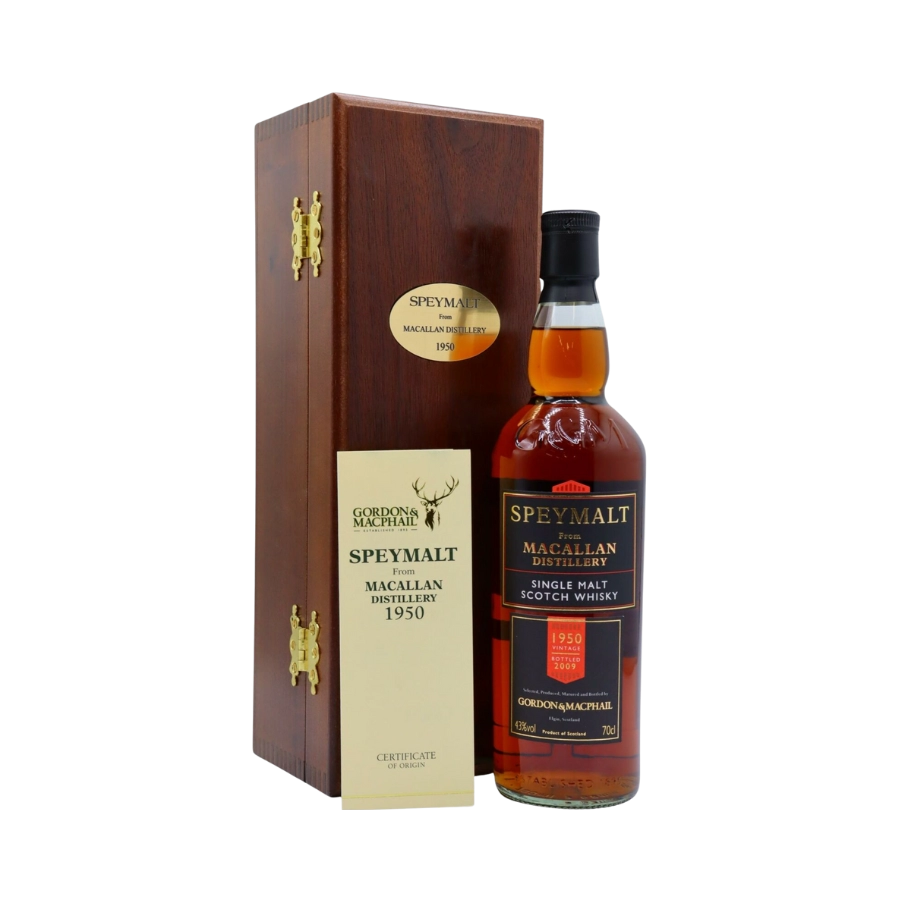 Rượu Whisky Macallan 58 Year Old Speymalt 1950 Bottled 2009 Gordon & Macphail