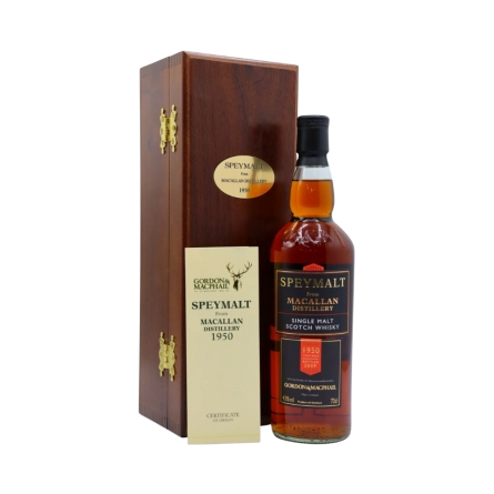 Rượu Whisky Macallan 58 Year Old Speymalt 1950 Bottled 2009 Gordon & Macphail