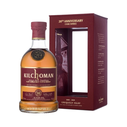 Rượu Whisky Kilchoman 18 Year Old Bourbon Cask 20th Anniversary Cask Series