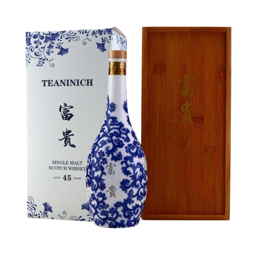 Rượu Whisky Teaninich 45 Year Old Single Cask Chinese Decanter 1975