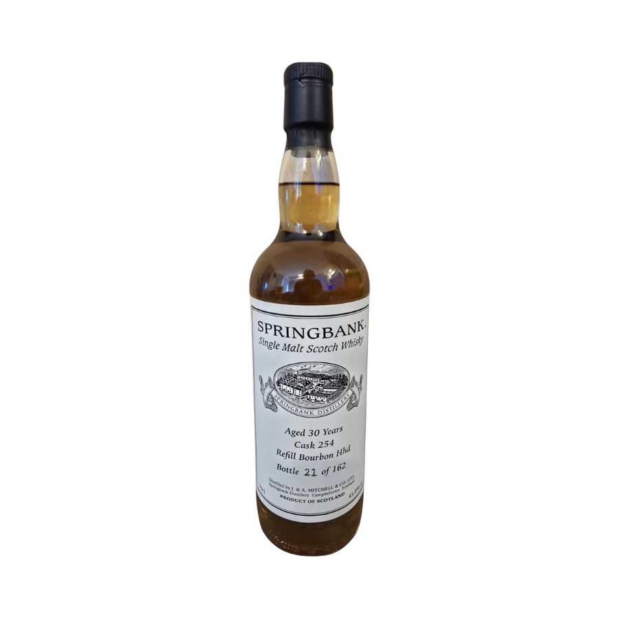 Rượu Whisky Springbank 30 Year Old Refill Bourbon Cask 254