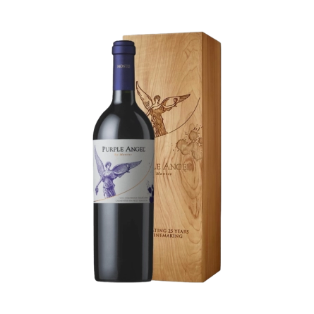 Rượu Vang Đỏ Chile Montes Purple Angel 1500ml Single Wooden Box