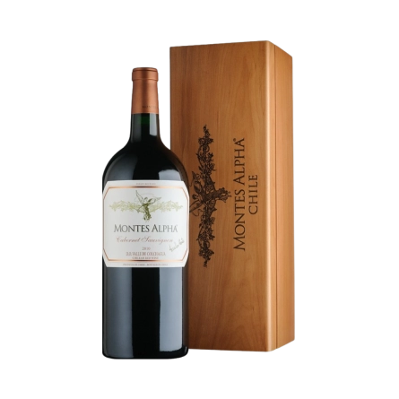 Rượu Vang Đỏ Chile Montes Alpha Cabernet Sauvignon 3000ml wooden box