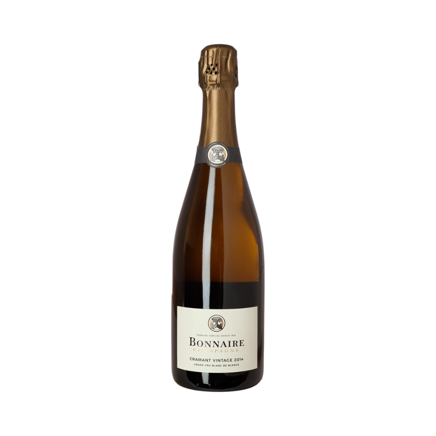 Rượu Champagne Pháp Bonnaire Cramant Vintage Grand Cru Blanc de Blancs