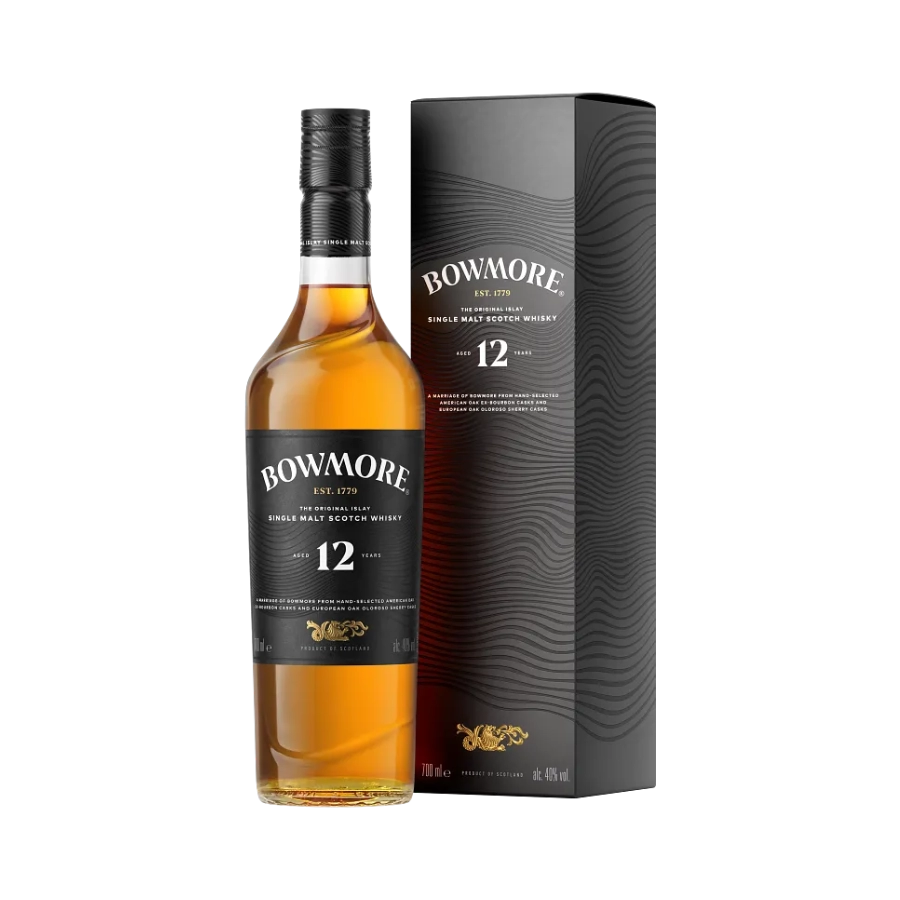 Rượu Whisky Bowmore 12 Year Old Single Malt