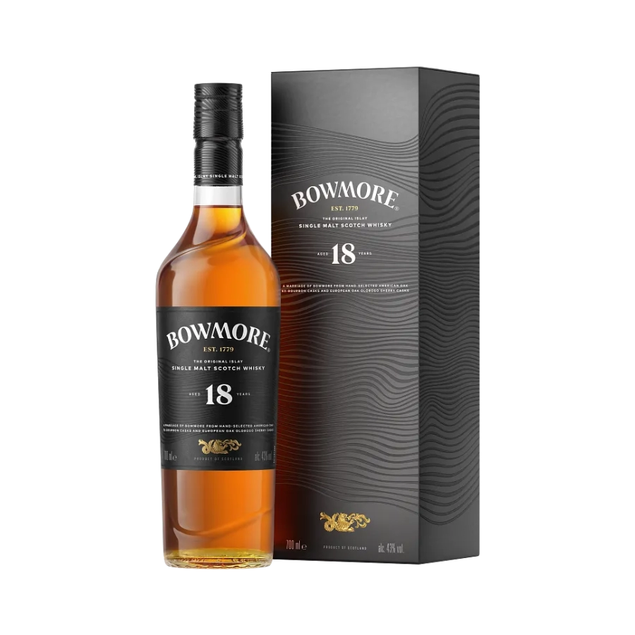 Rượu Whisky Bowmore 18 Year Old Single Malt
