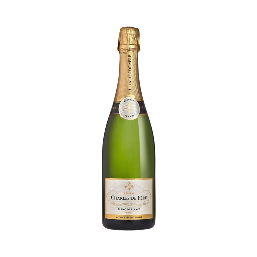 Rượu Sparkling Pháp Charles de Fere Reserve Blanc de Blancs Brut