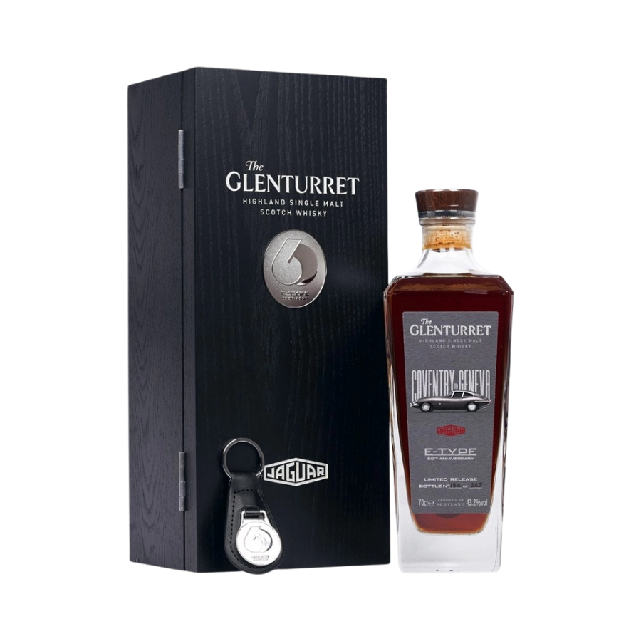 Rượu Whisky Glenturret 30 Year Old E-Type 60th Anniversary