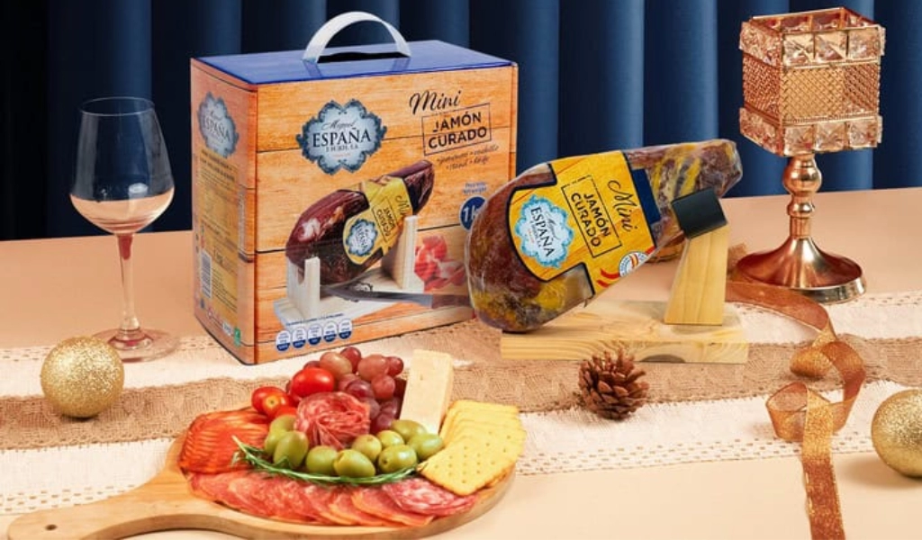 Đùi Heo Muối Espana Mini Jamon Curado 1kg Chất Lượng