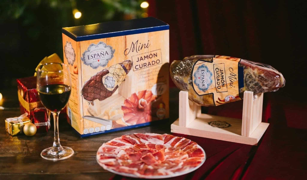 Đùi Heo Muối Espana Mini Jamon Curado 1kg Uy Tín