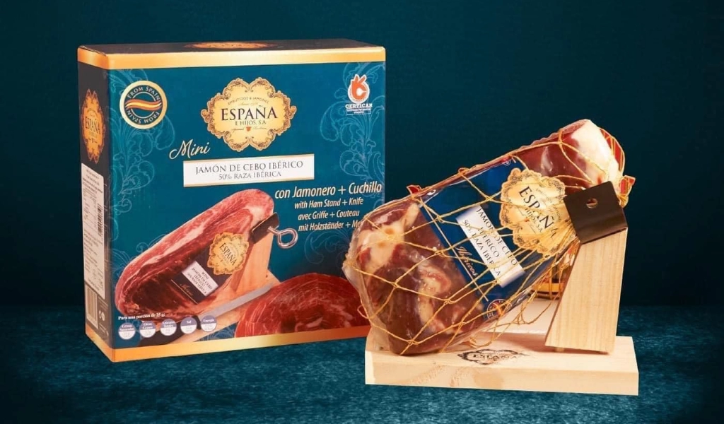 Đùi Heo Muối Espana Mini Jamon 1kg Tiện Lợi