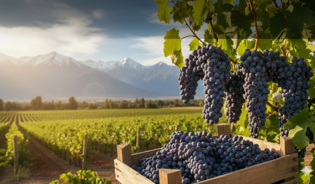 Nho Malbec Chile