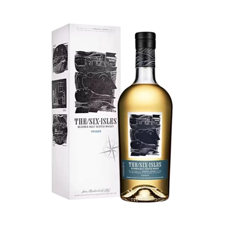 Rượu Whisky The Six Isles Voyager Blended Malt Scotch Whisky 1000ml