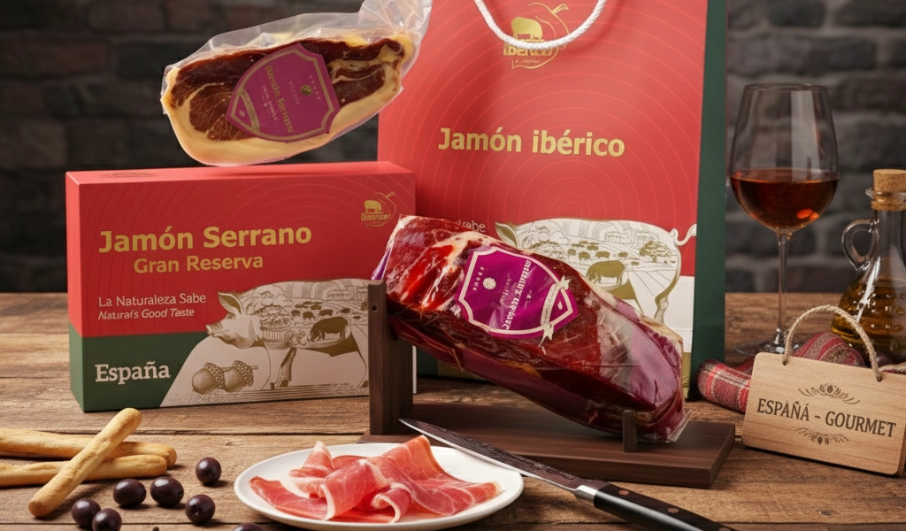 Hộp Quà Serrano Gran Reserva Đùi Sau Không Xương Chất Lượng