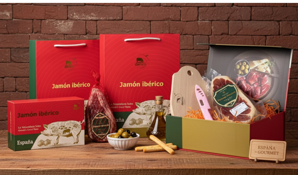 Hộp Quà Iberico Cebo Đùi Trước Không Xương Giá Trị