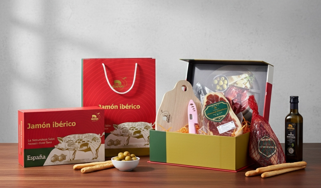 Hộp Quà Iberico Cebo Đùi Sau Không Xương Giá Tốt