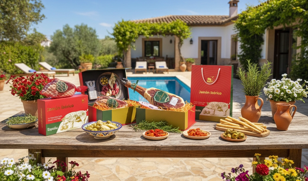 Hộp Quà Iberico Cebo Đùi Sau Không Xương Uy Tín