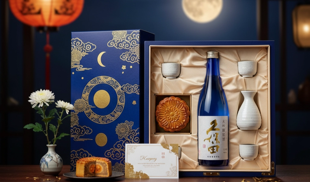Hộp Quà Trung Thu Rượu Sake Nhật Bản