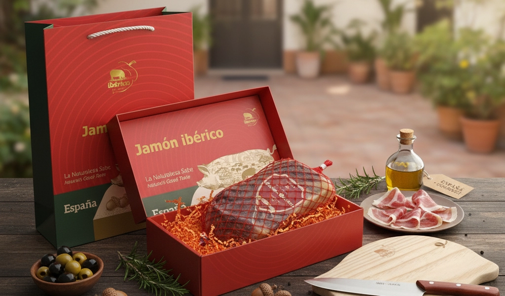  Hộp Quà Iberico Bellota Đùi Trước Không Xương Giá Tốt