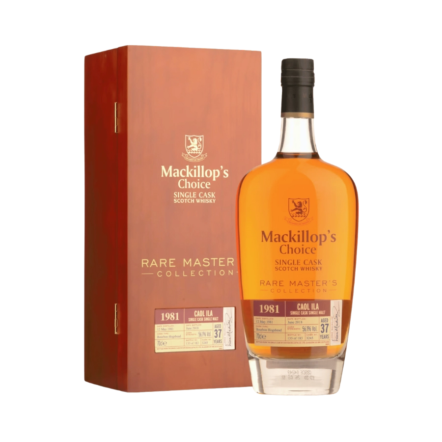 Rượu Whisky Caol Ila 37 Year Old Rare Master's Collection Mackillop's Choice 1981