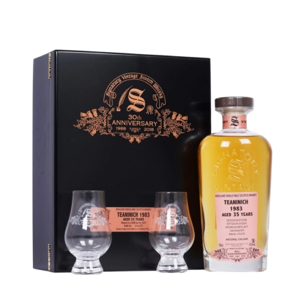 Rượu Whisky Teaninich 35 Year Old 30th Anniversary Signatory Vintage 1983