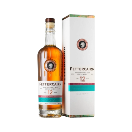Rượu Whisky Fettercairn 12 Year Old Pedro Ximenez Sherry Cask 1000ml