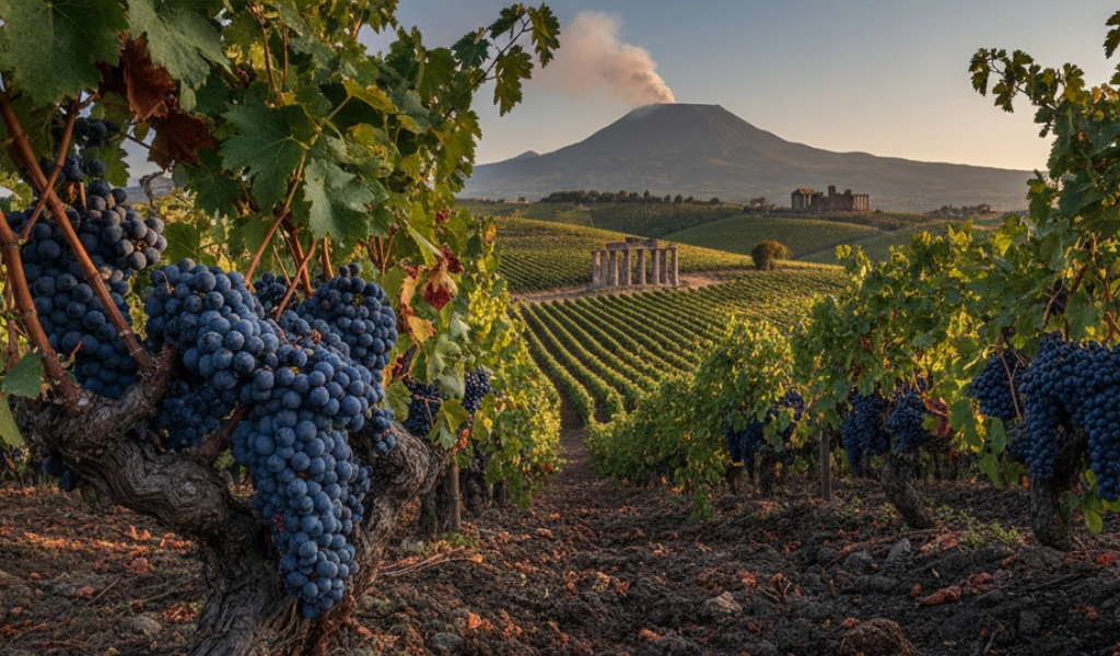 Sự Thật Thú Vị Về Giống Nho Đỏ Aglianico Cổ Đại Của Campania