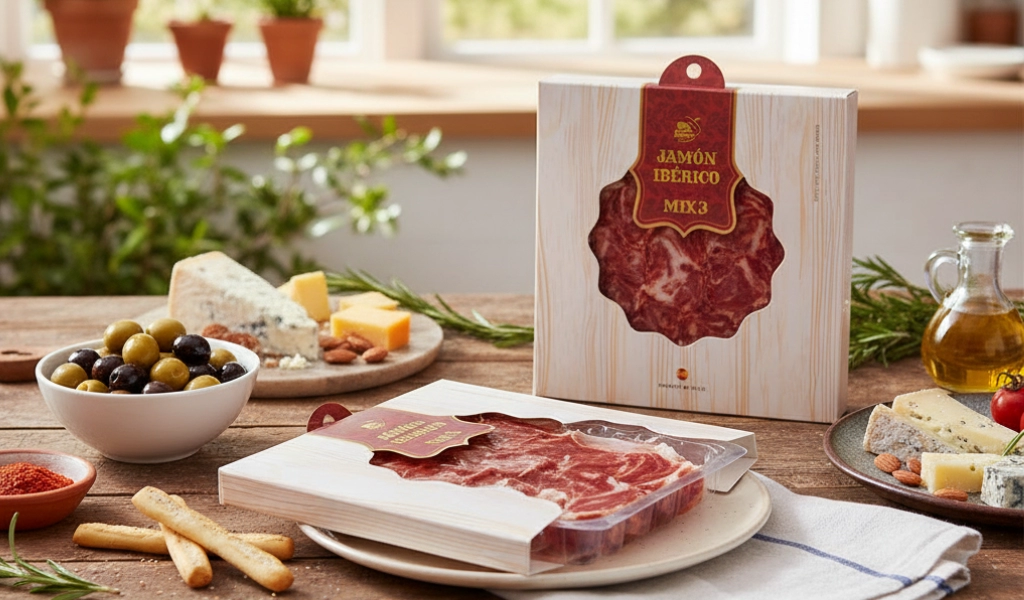 Thịt Heo Muối Iberico Tapas Mix 3 Chất Lượng