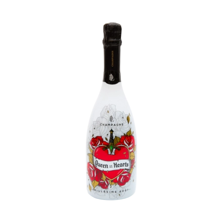 Rượu Champagne Pháp Queen of Hearts Chardonnay Millesime 2007