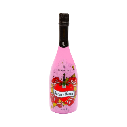 Rượu Champagne Pháp Queen of Hearts Rose