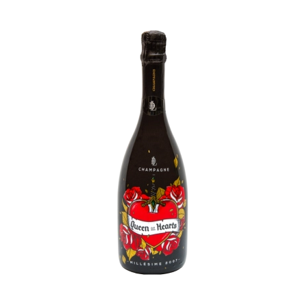 Rượu Champagne Pháp Queen of Hearts Millesime 2007