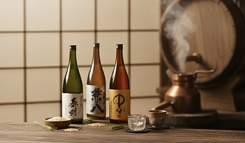 Rượu Shochu Lúa Mạch
