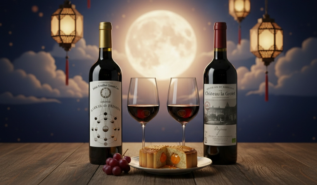 Rượu Vang Đỏ Trung Thu