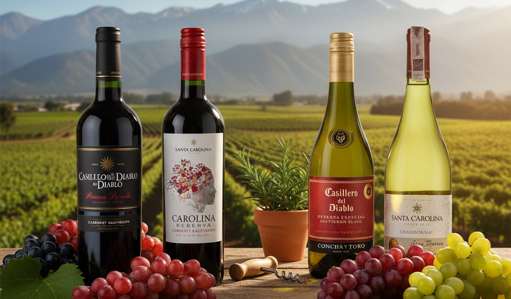 Rượu Vang Chile Phù Hợp