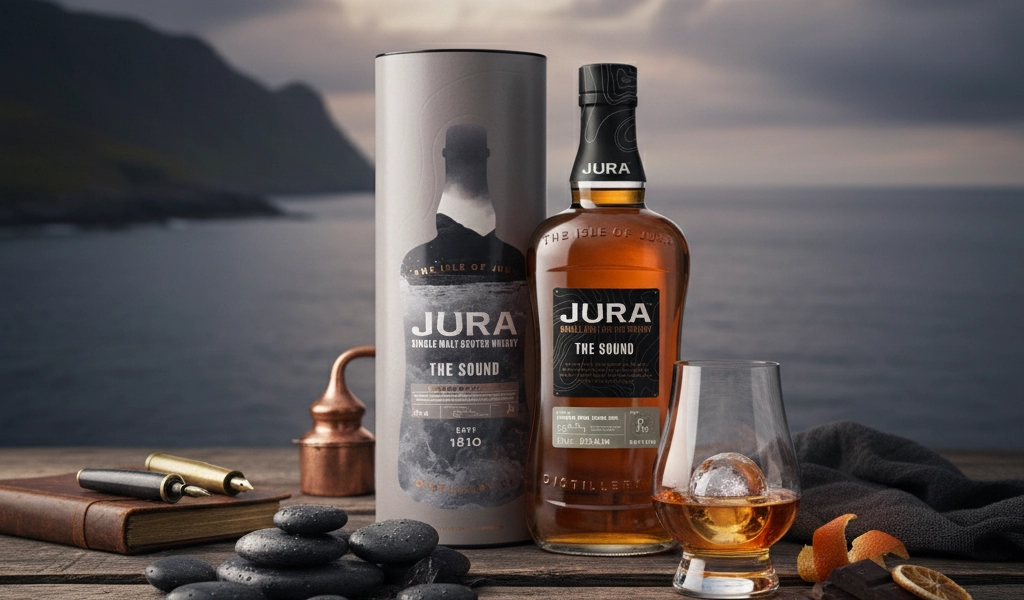 Rượu Whisky Jura The Sound Travel Retail Exclusive 1000ml Đậm Đà