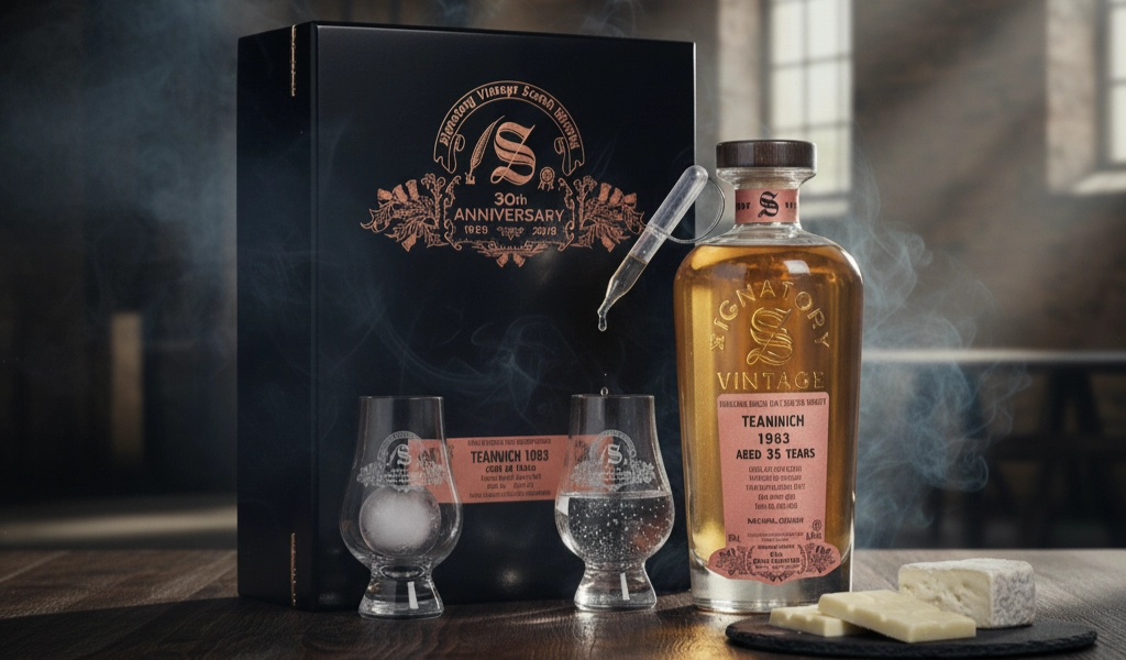 Rượu Whisky Teaninich 35 Year Old 30th Anniversary Signatory Vintage 1983 Danh Tiếng