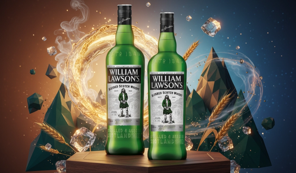 Rượu Whisky Williams Lawson's Blended Whisky 1000ml Đậm Đà