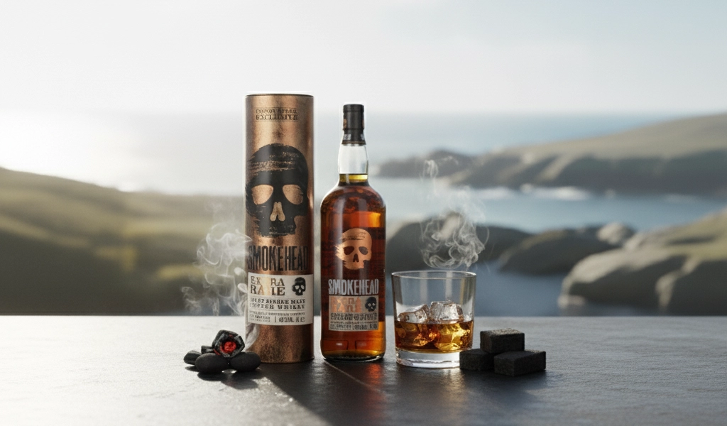 Rượu Whisky Smokehead Extra Rare Travel Retail Exclusive Khói Islay
