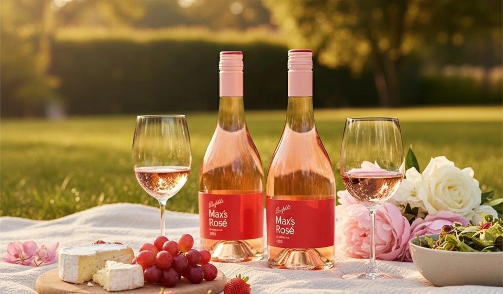 Rượu Vang Hồng Úc Penfolds Maxs Rose 2023 Tươi Mát